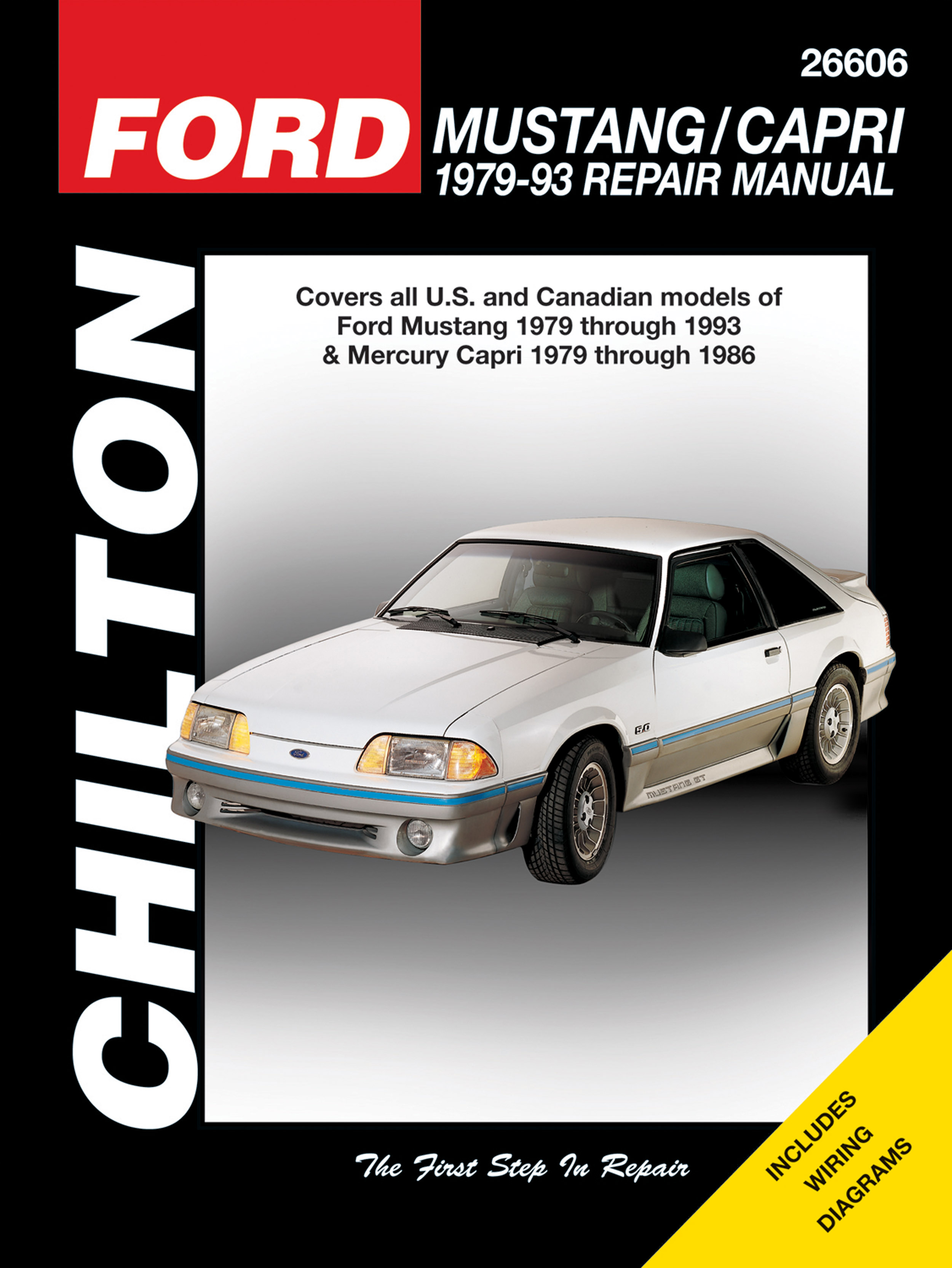Ford Mustang/Capri (1979-93) for of Ford Mustang (1979-93) & Mercury Capri (1979-86) Chilton Repair Manual (USA)