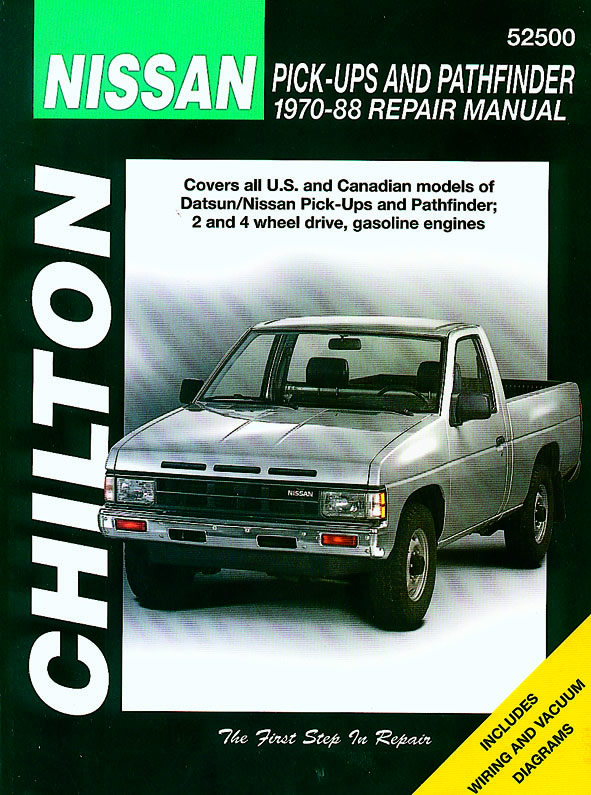 Nissan Pick-ups & Pathfinder for (1970-88) Chilton Repair Manual (USA)