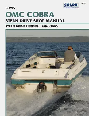 OMC Cobra SX DP-S Duoprop Stern Drive (1994-2000) Service Repair Manual