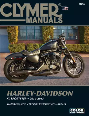 Harley-Davidson XL Sportster (12-17) Clymer Repair Manual