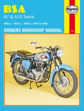 BSA A7 and A10 Twins (47-62) Haynes Repair Manual