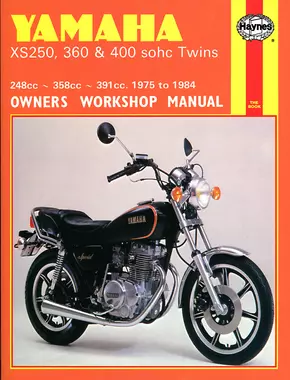 Yamaha XS360 & 400 SOHC Twins 248cc, 358cc & 391cc models (75-84) Haynes Repair Manual
