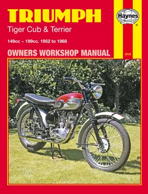 Triumph Tiger Cub & Terrier 149cc-199cc (52-68) Haynes Repair Manual