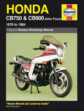Honda CB750 & CB900 dohc Fours (78-84) Haynes Repair Manual