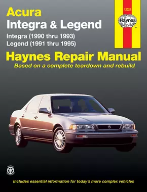 Acura Integra (90-93) & Legend (91-95) Haynes Repair Manual