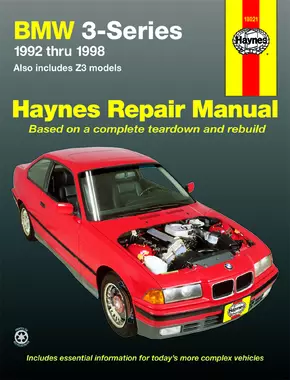 BMW 3 Series (92-98) & Z3 (96-98) Haynes Repair Manual