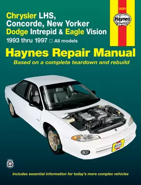 Chrysler LHS, Concorde, New Yorker, & Dodge Intrepid & Eagle Vision (93-97) Haynes Repair Manual