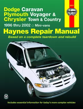 Dodge Caravan, Plymouth Voyager & Chrysler Town & Country inc. Grand Caravan (96-02) Haynes Repair Manual