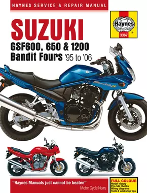 Suzuki GSF600/650 & 1200 Bandit (95-06) Haynes Repair Manual