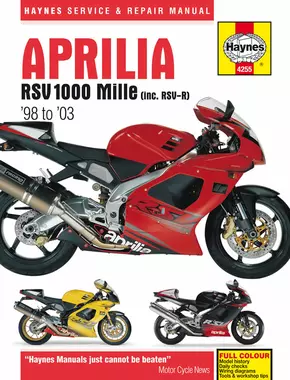 Aprilia RSV Mille (98-03) & RSV Mille R (99-03) Haynes Repair Manual
