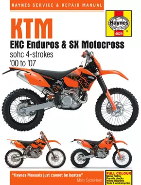 KTM EXC/MXC Enduros & SX Motocross (00-07) Haynes Repair Manual