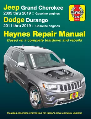 Jeep Grand Cherokee (05-19) & Dodge Durango (11-19) Haynes Repair Manual