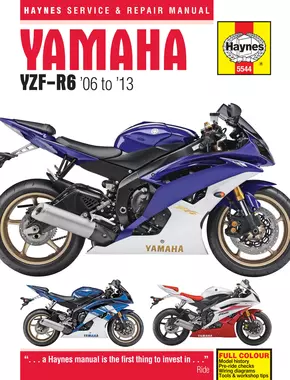 Yamaha YZF-R6 (06-13) Haynes Repair Manual