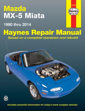 Mazda MX-5 Miata for Mazda MX-5 Miata models (90-14) Haynes Repair Manual