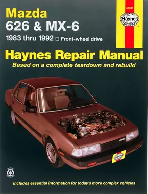 Mazda 626 & MX-6 FWD models (83-92) Haynes Repair Manual