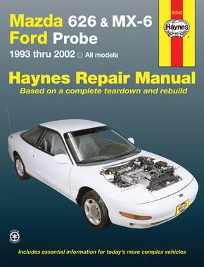 Mazda 626, MX-6 & Ford Probe covering Mazda 626 (93-02), Mazda MX-6 & Ford Probe (93-97) Haynes Repair Manual