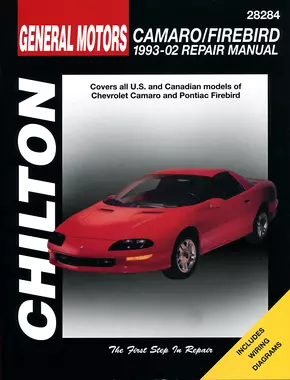 General Motors Camaro/Firebird (1993-02) for of Chevrolet Camaro & Pontiac Firebird Chilton Repair Manual (USA)