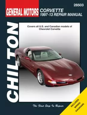 General Motors Chevrolet Corvette Chilton Repair Manual for 1997-13