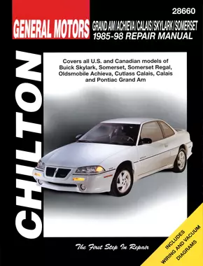 General Motors from (1982-93) for of Chevrolet S10 & GMC S15, Sonoma & Syclone Pick-Ups for both 2 & 4 wheel drive Chilton Repair Manual (USA)