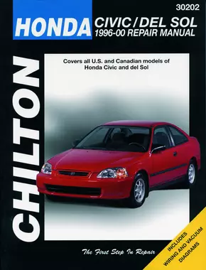 Honda Civic, CRX & del Sol (1996-00) Chilton Repair Manual (USA)