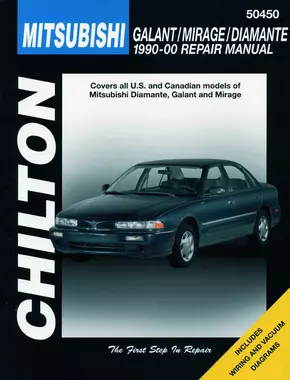 Mitsubishi Galant, Mirage & Diamante for (1990-00) Chilton Repair Manual (USA)