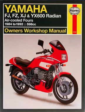 Yamaha FJ, FZ, XJ & YX600 Radian Fours (84-90) Haynes Repair Manual