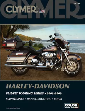 Harley-Davidson Road King, Electra Glide & Screaming Eagle (2006-2009) Clymer Repair Manual