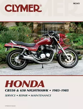 Honda CB550/650 Nighthawk Motorcycle (1983-1985) Service Repair Manual