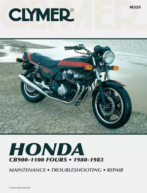 Honda CB900, CB1000, CB1100 Motorcycle (1980-1983) Service Repair Manual