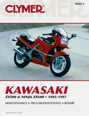 Kawasaki ZX500 & Ninja ZX600 Motorcycle (1985-1997) Service Repair Manual