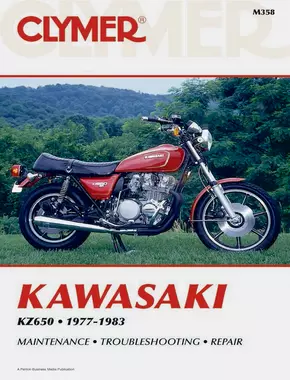Kawasaki KZ650 Motorcycle (1977-1983) Service Repair Manual