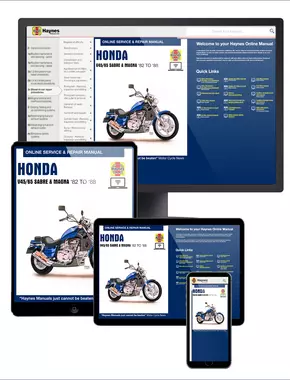 Honda V45/65 Sabre & Magna (82-88) Haynes Online Manuals