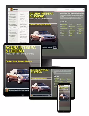 Acura Integra (90-93) and Legend (91-95) Haynes Online Manual