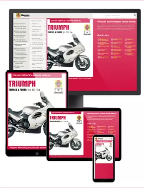 Triumph Triples and Fours (carburettor engines) (91-04) Haynes Online Manual