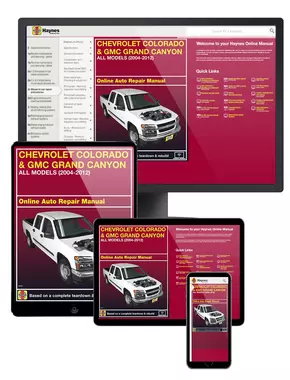 Chevrolet Colorado and GMC Canyon (04-12) Haynes Online Manual