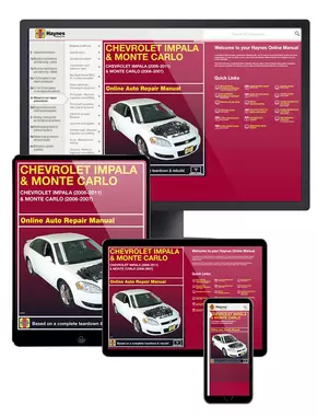 Chevrolet Impala (06-11) and Monte Carlo (06-07) Haynes Online Manual