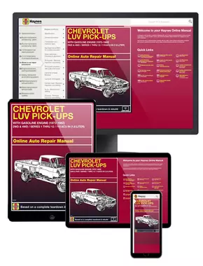 Chevrolet Luv Pick-ups with Gas Engines (72-82) Haynes Online Manual