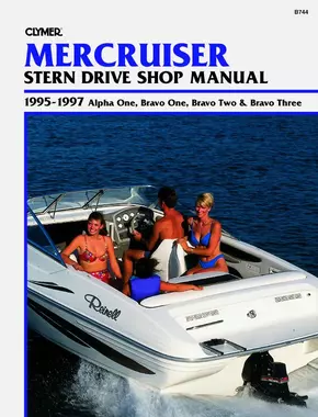 Mercruiser Alpha One, Bravo One, Two & Three Stern Drives (1995-1997) Service Repair Manual Online Manual