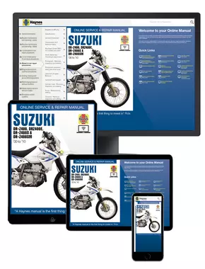 Suzuki DR-Z400 (00-05) DR-Z400E (00-09) DR-Z400S (00-10) & DR-Z400SM (05-10) Haynes Online Manual