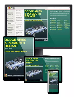 Dodge Aries & Plymouth Reliant (81-89) Haynes Online Manual