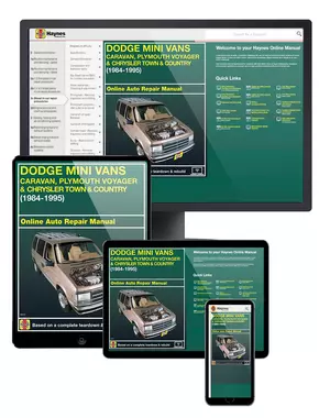 Dodge Caravan, Plymouth Voyager & Chrysler Town & Country (84-95) Haynes Online Manual