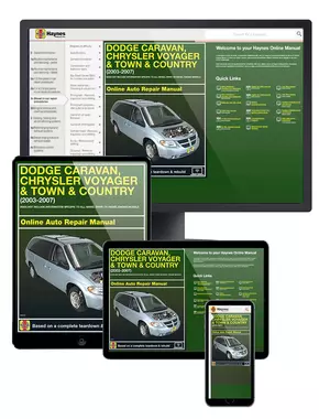 Dodge Caravan, Chrysler Voyager & Town & Country (03-07) Haynes Online Manual