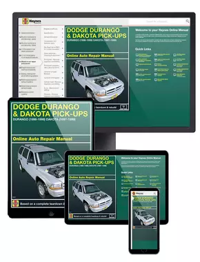 Dodge Durango (98-99) & Dodge Dakota (97-99) Haynes Online Manual