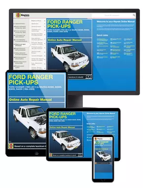 Ford Ranger (93-11) and Mazda B2300/B2500/B3000/B4000 (94-09) Haynes Online Manual