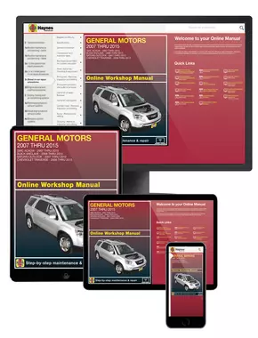 GMC Acadia (07-16), Buick Enclave (08-17), Saturn Outlook (07-10) and Chevrolet Traverse (09-17) Haynes Online Manual