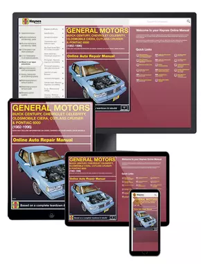 Buick Century, Chevrolet Celebrity, Oldsmobile Ciera/Cutlass Cruiser and Pontiac 6000 (82-96) Haynes Online Manual