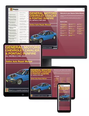 Chevrolet Cavalier and Pontiac Sunfire (95-05) Haynes Online Manual