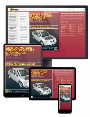 Chevrolet Cobalt (05-10), Pontiac G5 (07-09) & Pontiac Pursuit (05-06) Haynes Online Manual