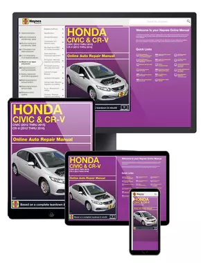 Honda Civic (12-15) & CR-V (12-16) Haynes Online Manual