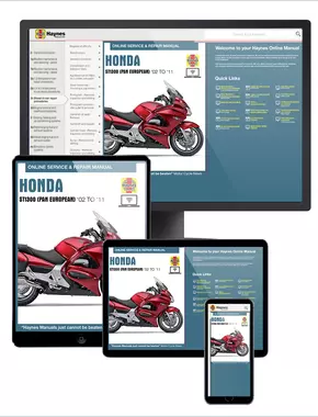 Honda ST1300 Pan European (02-11) Haynes Online Manual